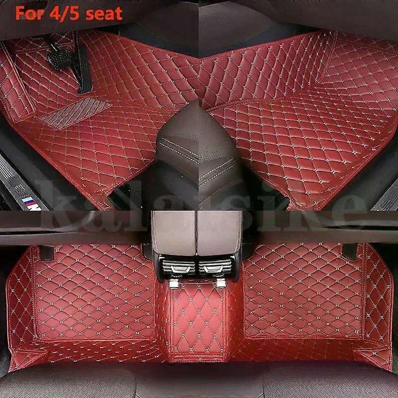 Custom Car Floor Mats for BMW X5 E53 2001 2002 2003 2004 2005 2006 2007 All model auto Rug Carpet Footbridge accessories styling