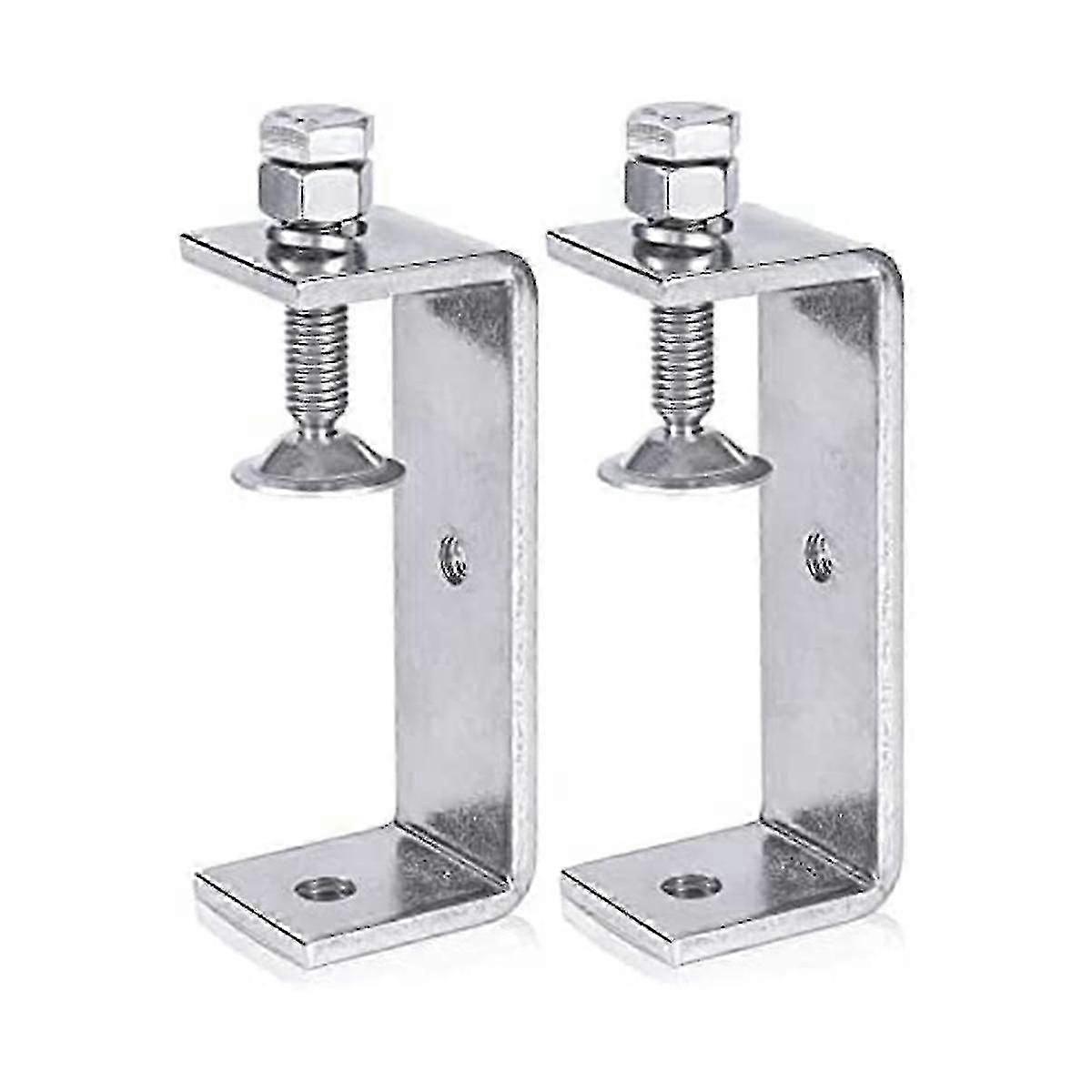 Metal Clamp Heavy Duty Clamp C Clamp Zacisk do obróbki drewna z szerokimi otworami szczękowymi (120mm), 2szt