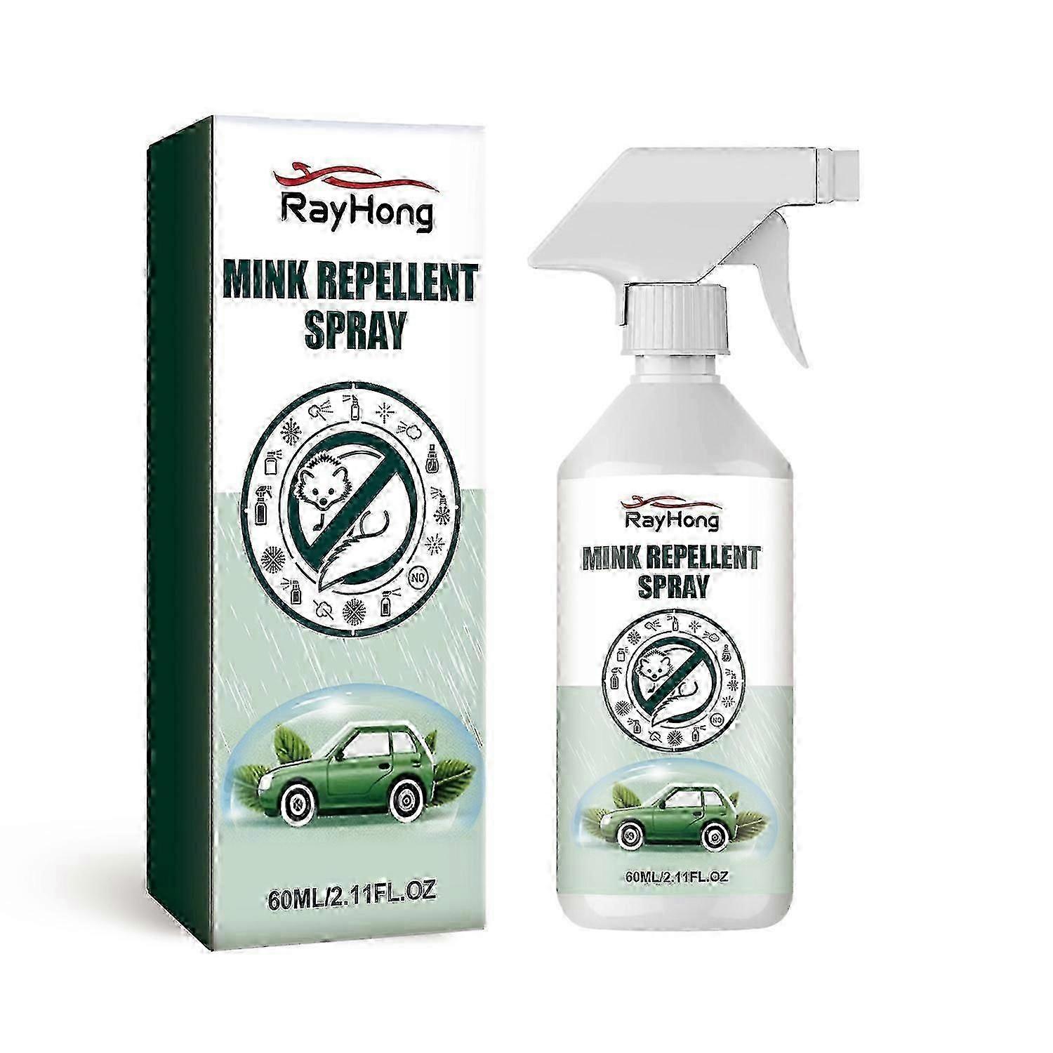 Rayhong Mink Repellent Spray, Anti-Weasel And Mink-Repellent Spray For Car Engine Compartment