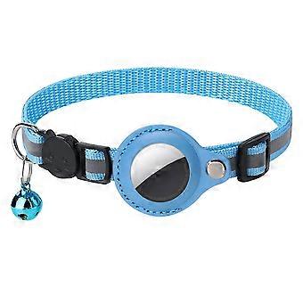 Obroża dla zwierząt do uchwytu ochronnego Airtag do lokalizatora GPS Glow in the Dark Pasuje do małych psów Koty Pomarańczowy
