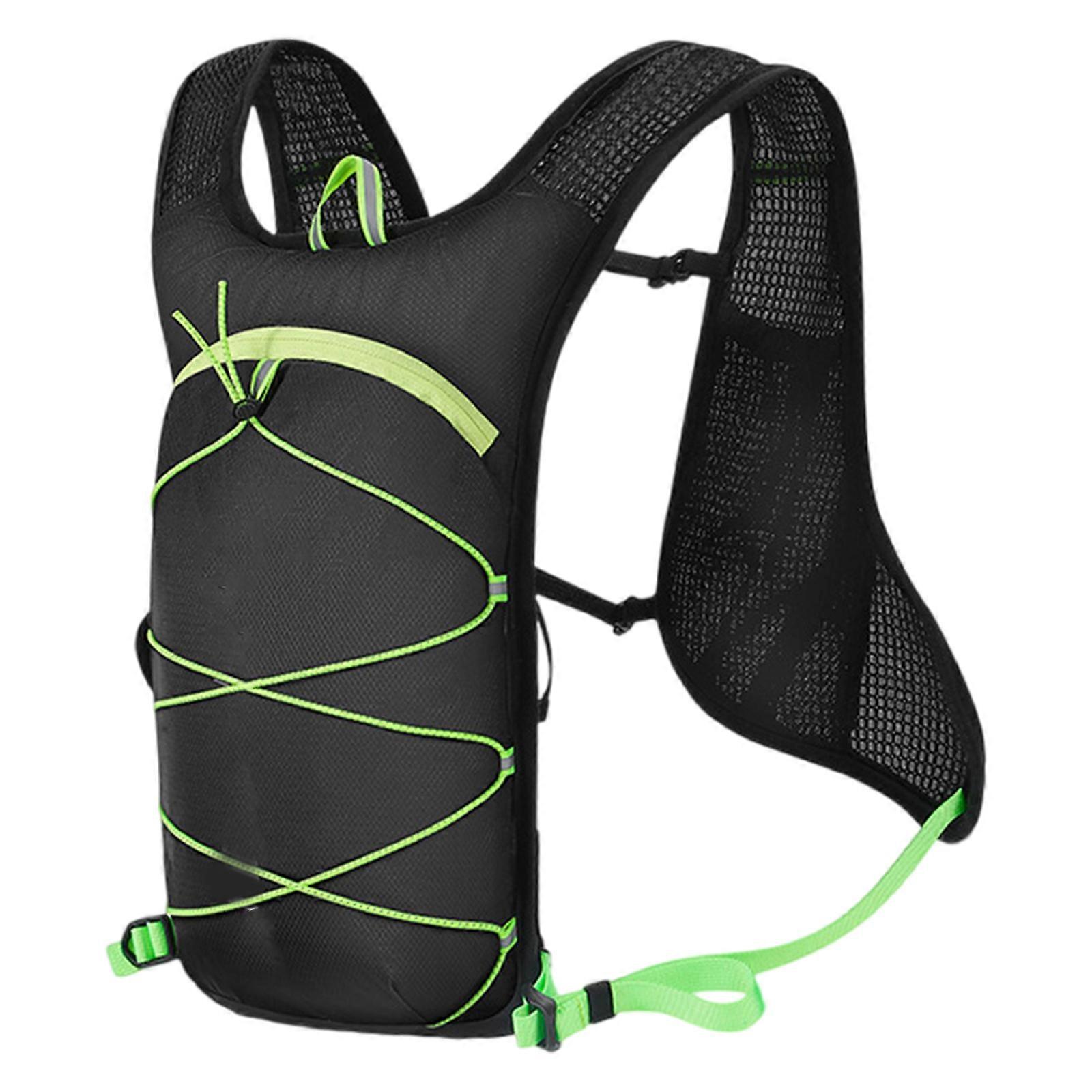 Cycling Backpack 7L Portable Breathable Sport Bag With Reflective Strap Adjustable Running Daypack