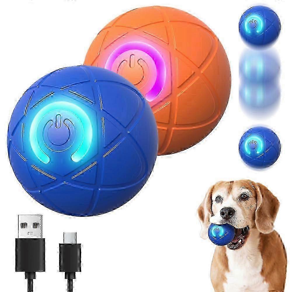2025 New Shaky Dog Ball, USB Rechargeable Interactive Moving Toy, Automatic Shaking & Rolling Ball Toy for Small, Medium, Large Dogs