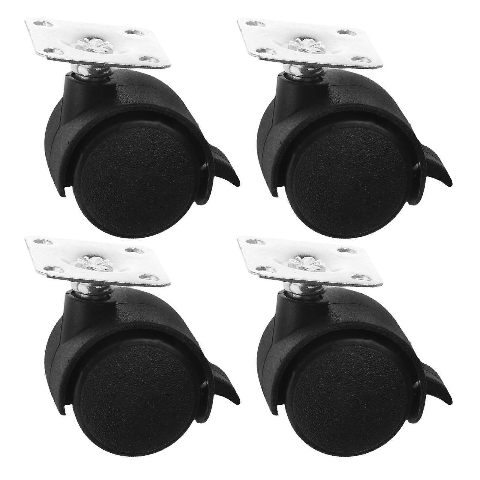 Plastic Caster Wheels with Swivel Feature for Enhanced Stability