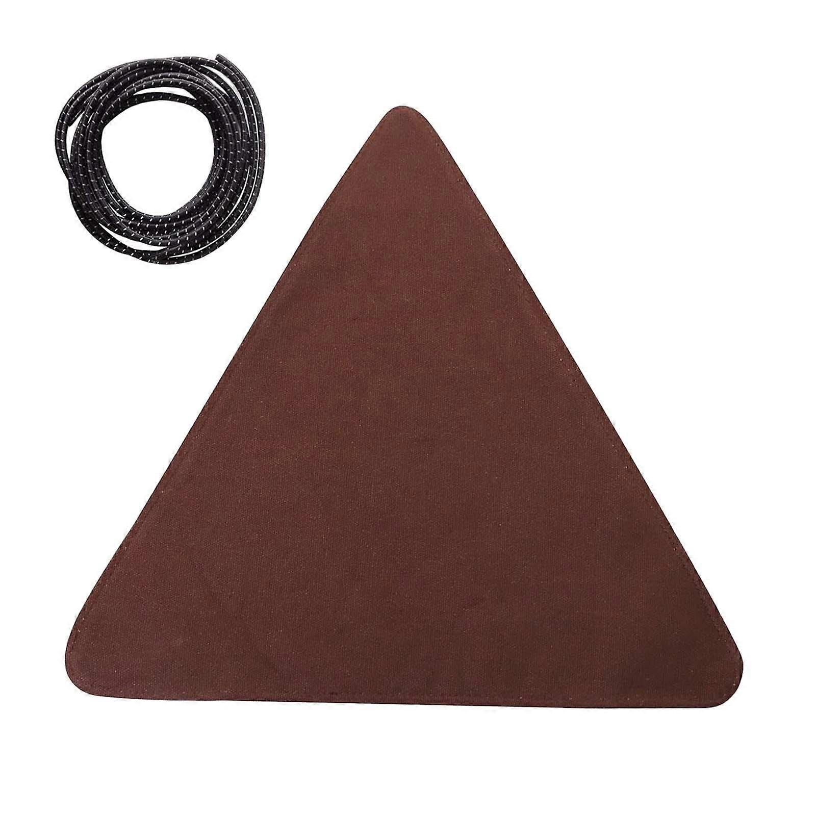Canvas Camping Triangle Stool Cloth Foldable Wear Resistant for Picnic