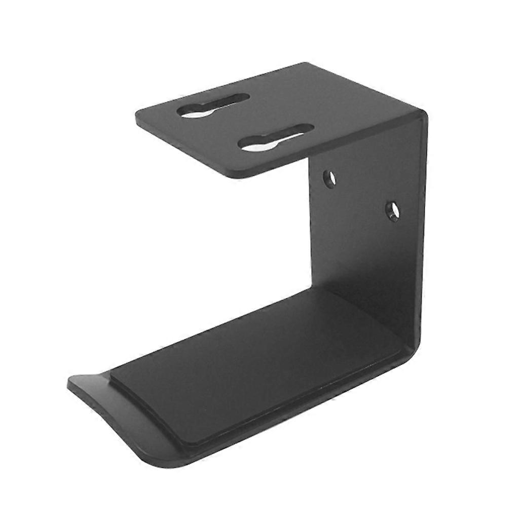 Durable Headset Mount Self-Adhesive Solid Supporting Bars Safe & Stable Hanger for Most Headphone Sizes Sturdy Material  Black