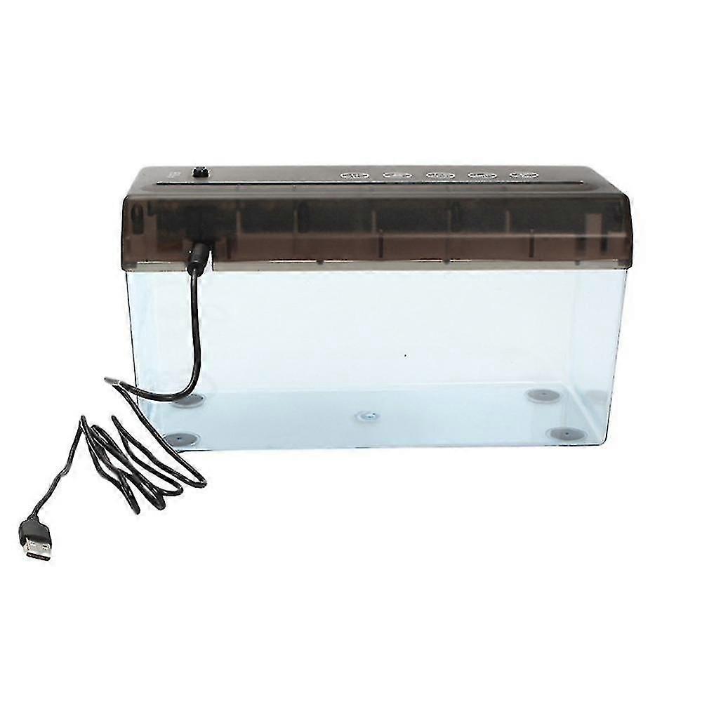 Usb Electric Dual Purpose Paper Shredder Desktop Mini Financial Bill A4 Paper Shredder Paper Cutter