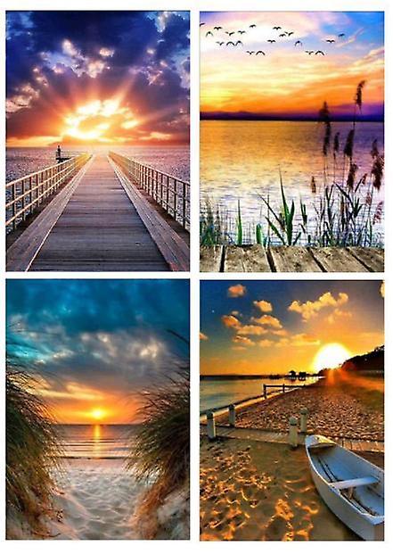 5D Timantti maalaus maisema 4 malli