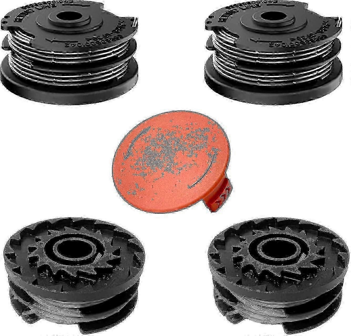 Pack Of 4 Grass Trimmer Thread Spools For Bosch Grass Trimmers