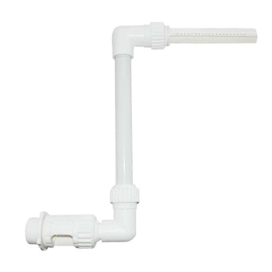 Pool Fountain White Wall-Mounted Pond Sprinkler Spray-Wall Waterfall Feature