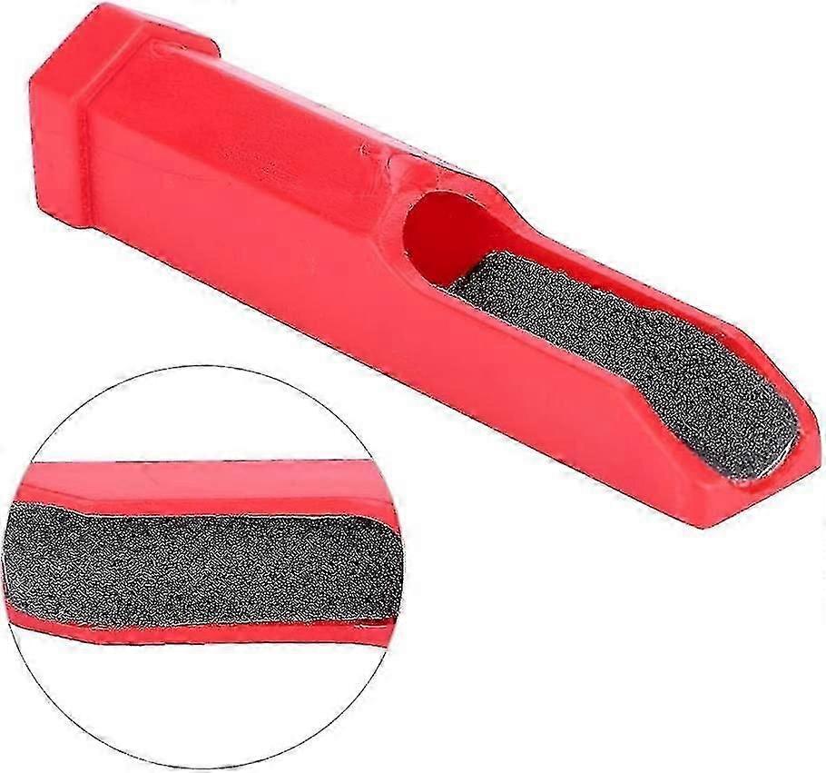 Portable Plastic Pool Cue Tip Trimmer Sandpaper Repair Tool