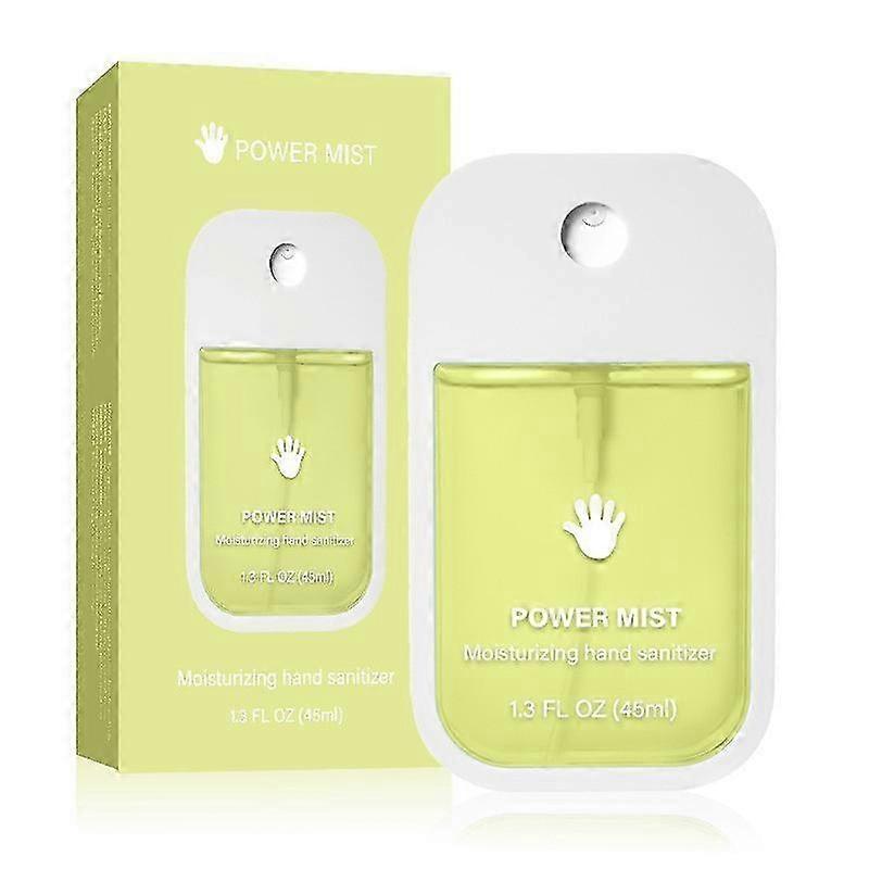 Cleanses Your Hands  yellow  Travel Size Hand Sanitizer Multi-flavor Mist Hand Sanitizer Spray  Portable Hand Sanitizer