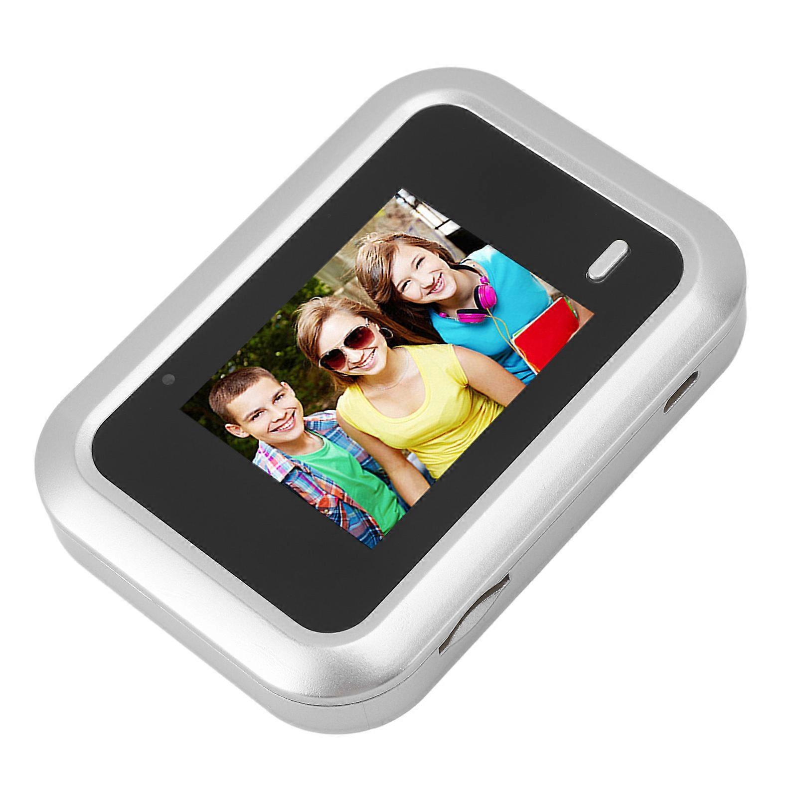 Electronic Peephole Camera Doorbell Wide Angle HD Sound Monitoring Automatic Digital Peephole Viewer for Home 