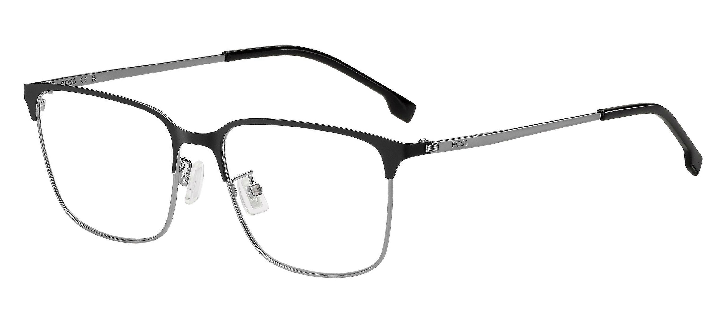 Eyewear Frames HUGO BOSS BOSS 1676/F TI7 MATTE BLACK RUTHENIUM 55/17/145 MAN