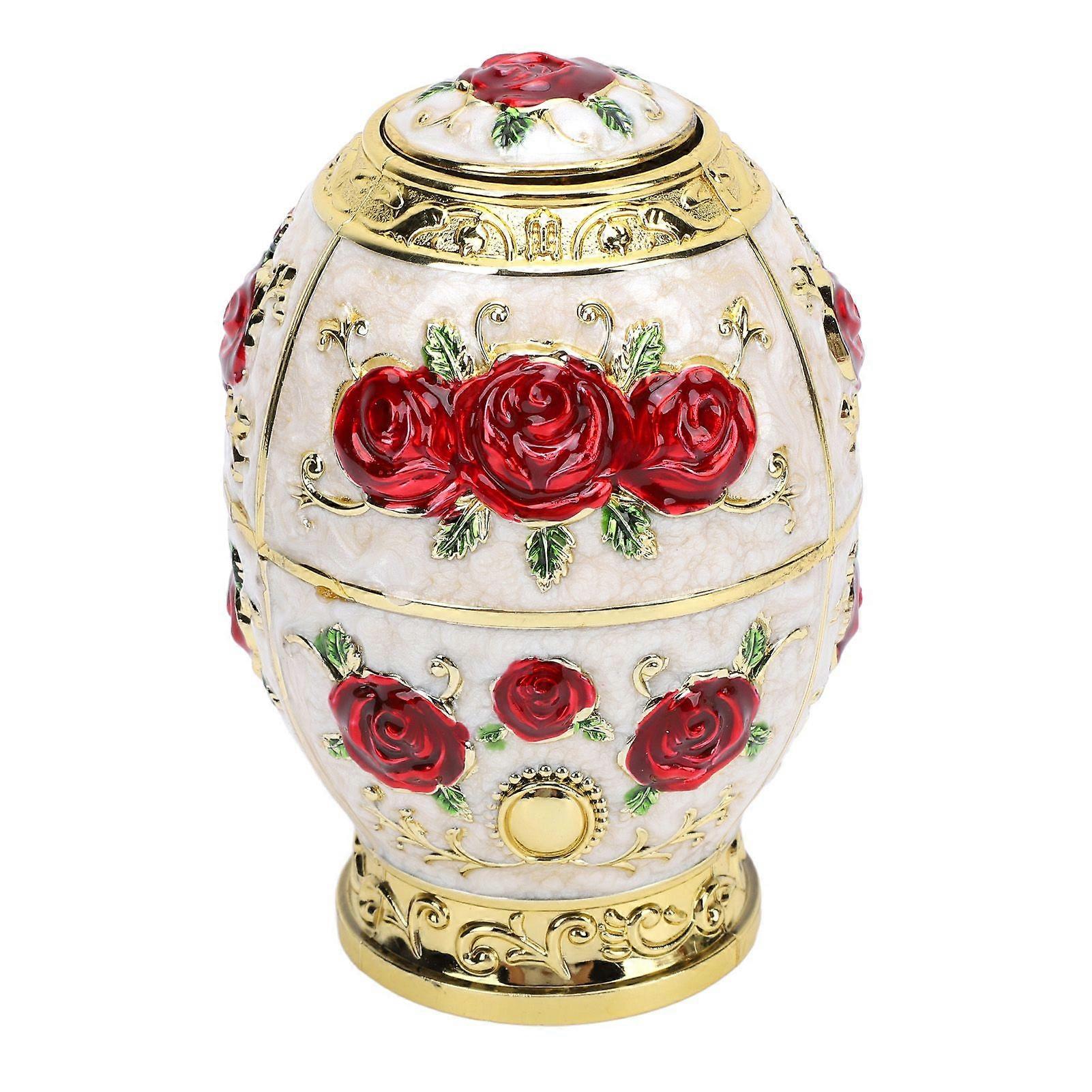 2025 Latest Model  Toothpick Holder European Style Egg Shaped Automatic Pop Up