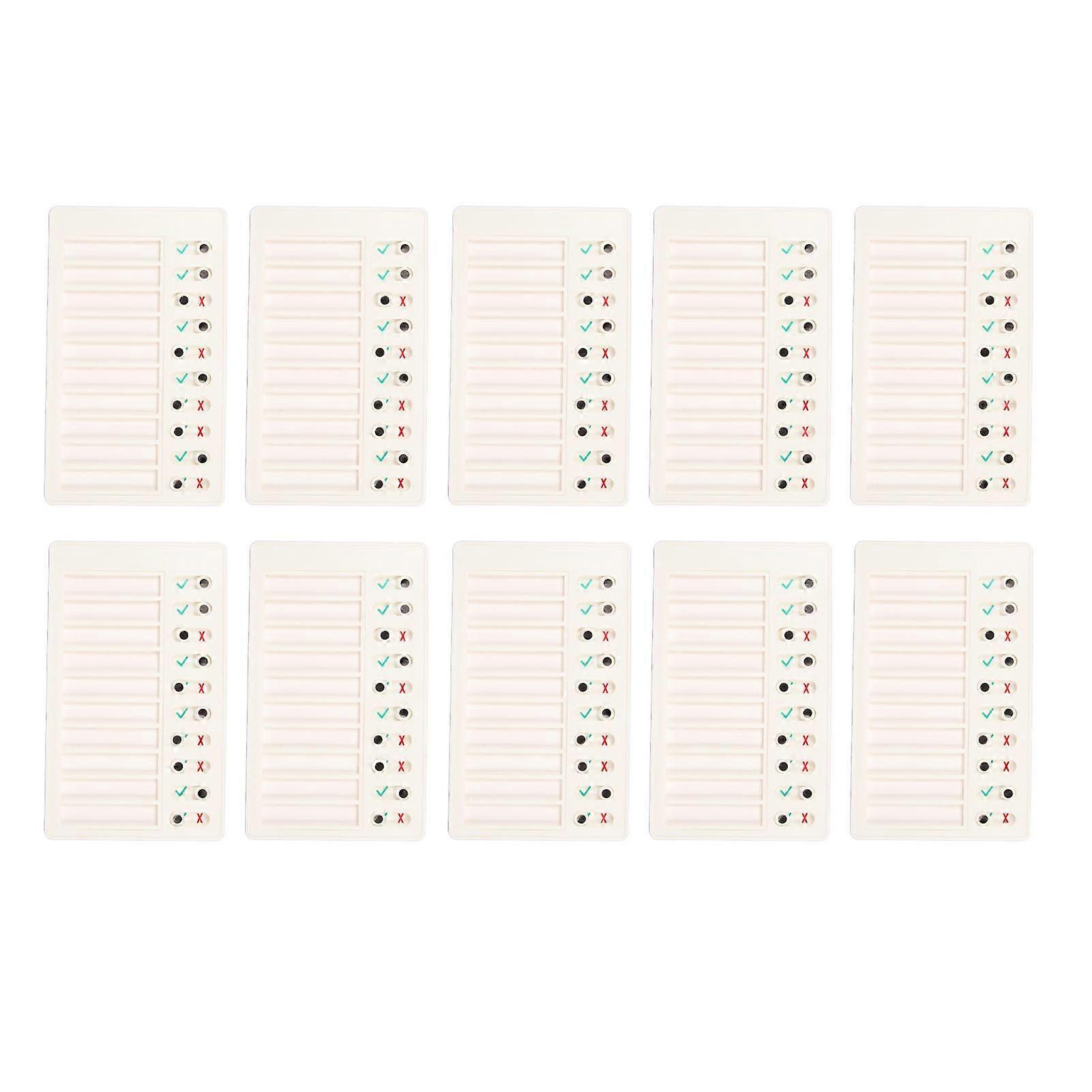 2025 Latest Model  10pcs Chore Checklist Board Mutipurpose DIY Innovative