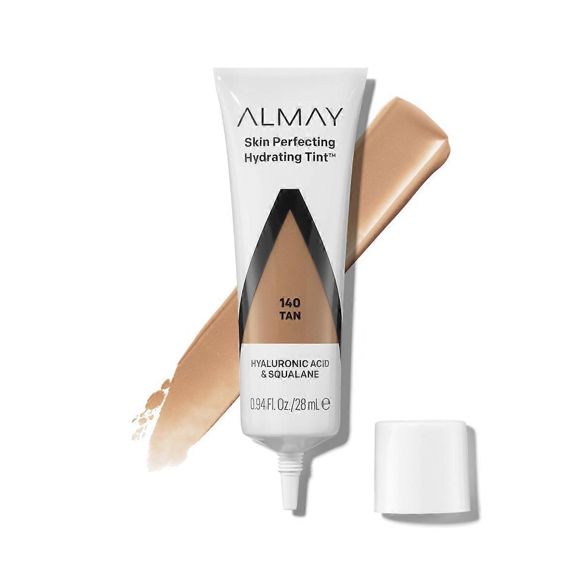 Almay Hydrating Lightweight With Light Coverage Liquid Foundation Tint, 140 Tan - 0.94 Fl Oz