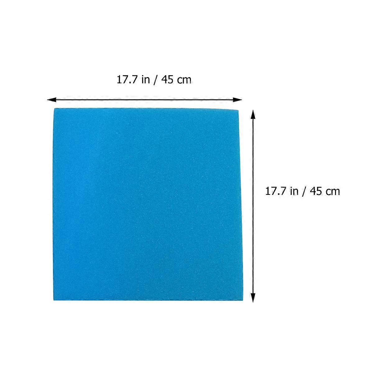 Aquarium Replacement Filters Water Filter Material Biochemical Cotton Square Fine Hole C Style For Fish Tank Sea Water Tank 1Pack