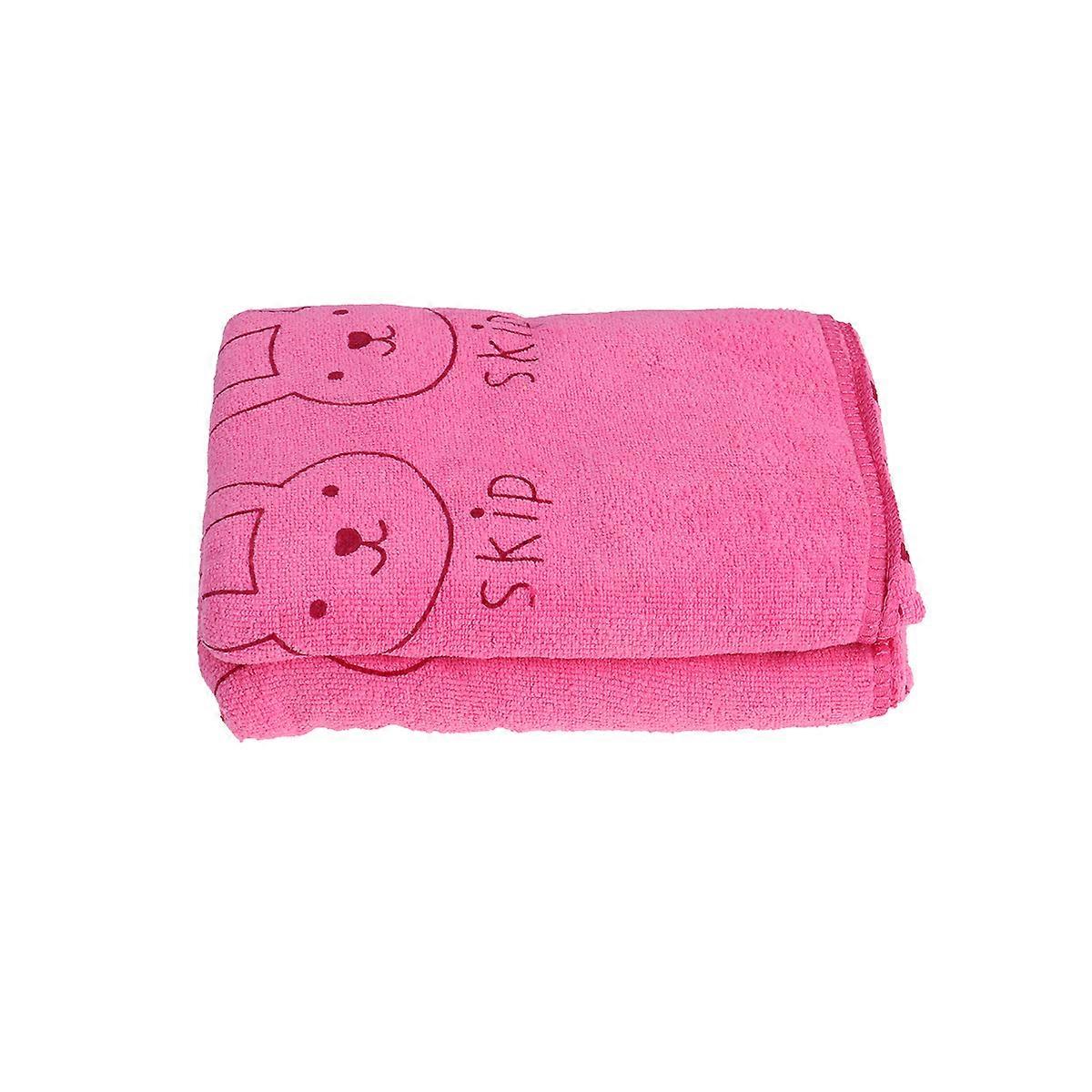 Puppy Bath Towel Microfiber Fast-Dry Pet Bath Towel for Dog Puppy Cat Over Size Rose Red 140.00X70.00X0.50CM Durable 1Pack