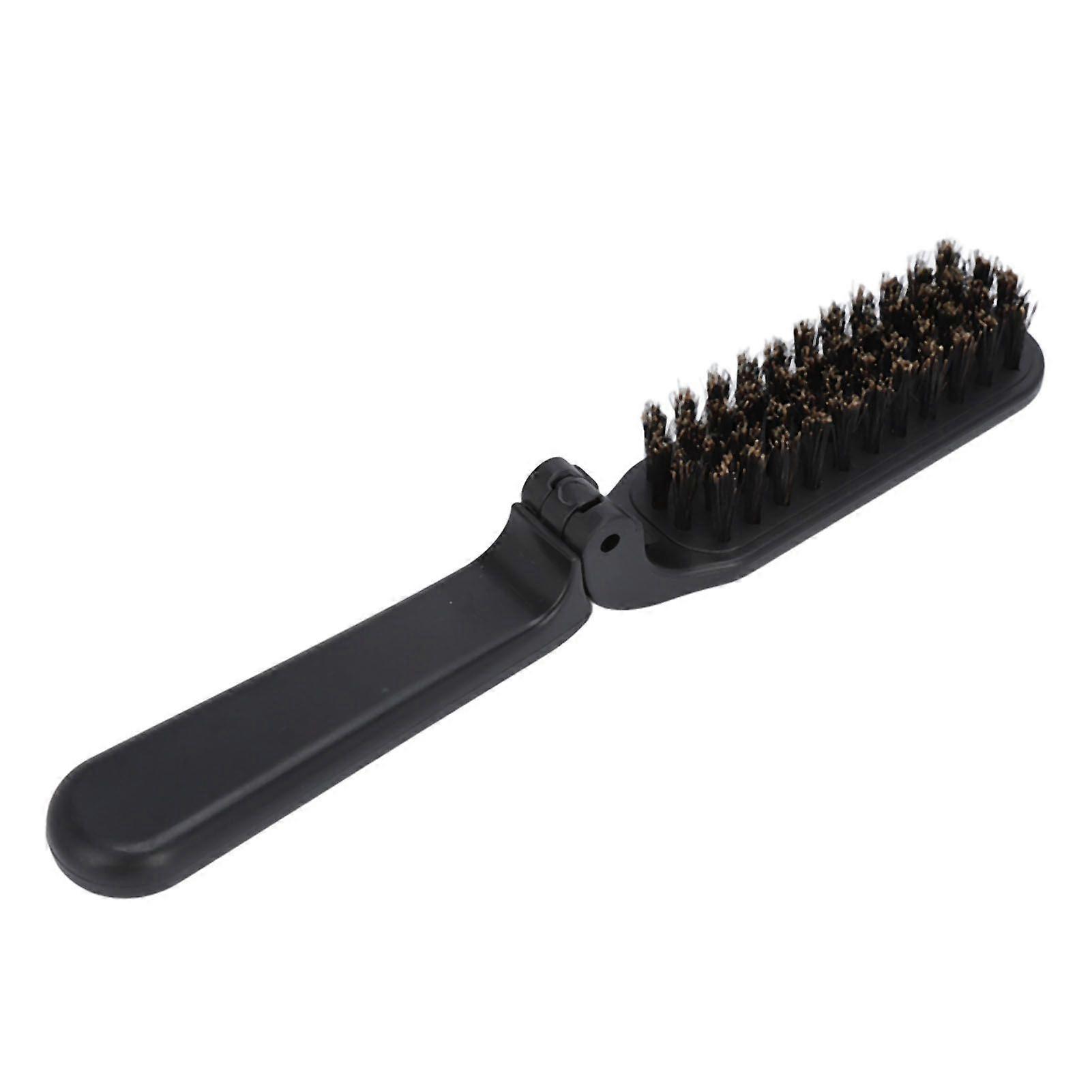 2025 Latest Model Foldable Beard Brush Waterproof Grooming Cleaning Beard Blac...