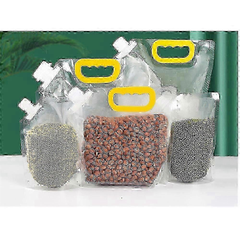 Large Capacity Cereal Storage Bag, Reusable 10PCS Cereal Containers Storage