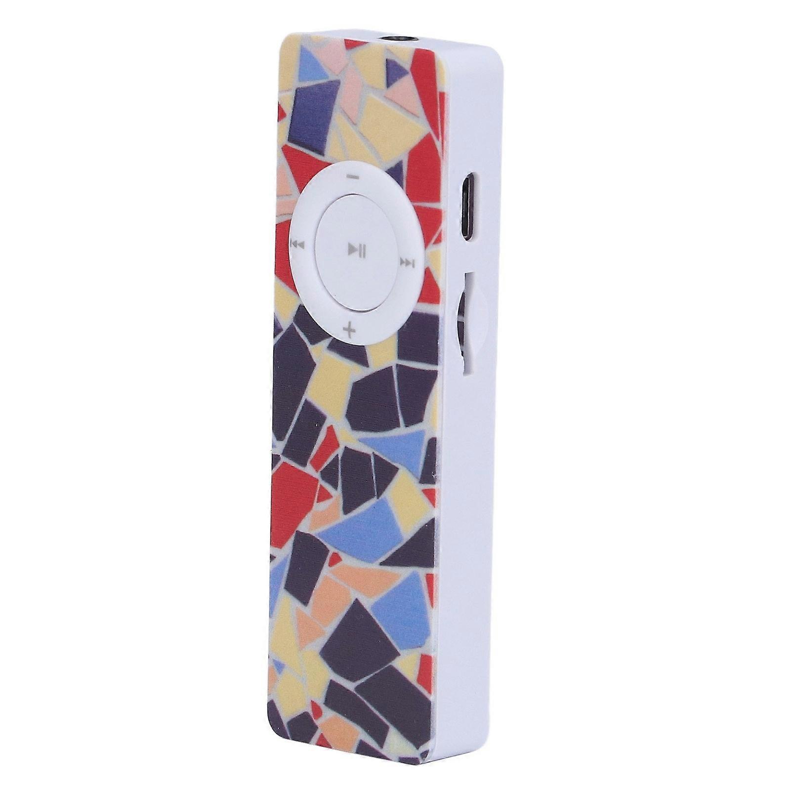 MP3 Player Build in Speaker Portable Music Player Supports Up to 64GB for Running Traveling Business Type D