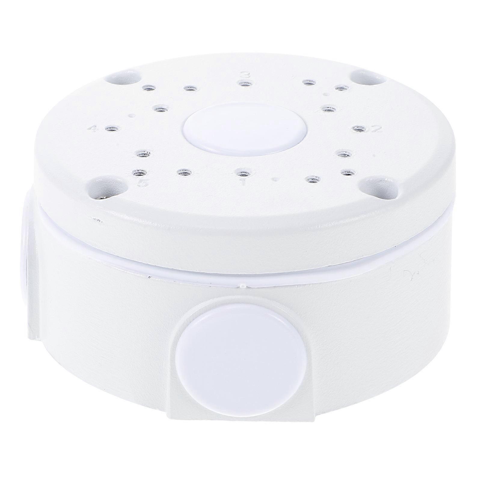 Waterproof Electrical Box Outdoor Security Camera Junction Box ABS Material Hide Cable 12.00X12.00X5.50CM 1Set