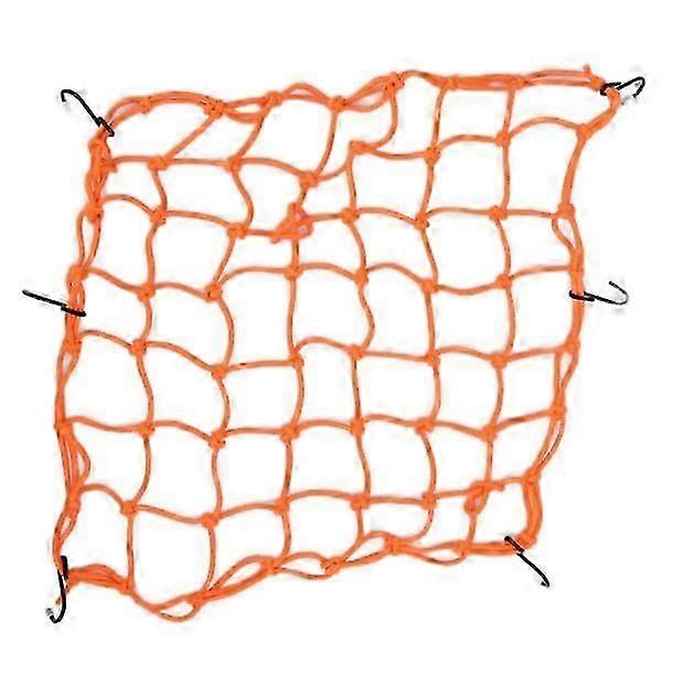 Motorcycle Helmet Mesh Latex Filament for Electric Sports Off-Road Cars (Orange)