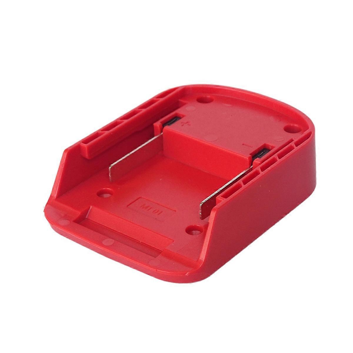 Battery Connector for 18V Lithium Battery DIY Adapter Red