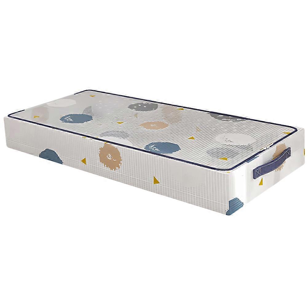 Clothes Storage Bag Foldable Under Bed Clothes Storage Bag Rectangular Space-Saving Practical for Seasonal Clothes Storage 1Pcs