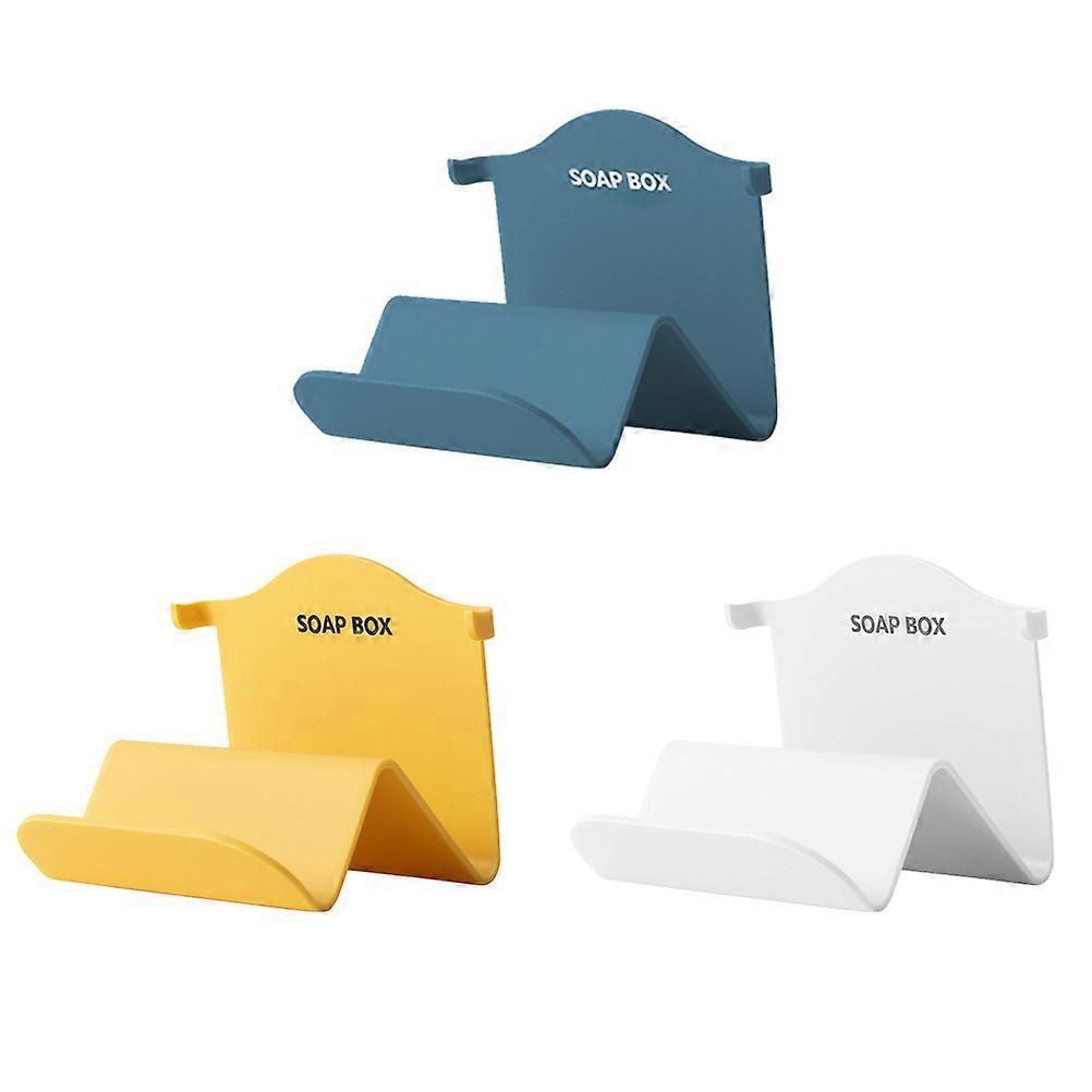 Wall Mounted Shower Soap Holder Long Term Storage Home Use 3Pack