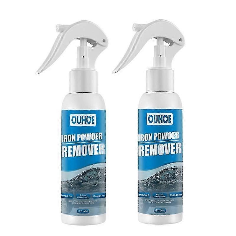 Spray d’élimination de la rouille de voiture, dissolvant de poudre de fer, spray d’élimination de la rouille automobile spray nettoyant pour peinture en métal
