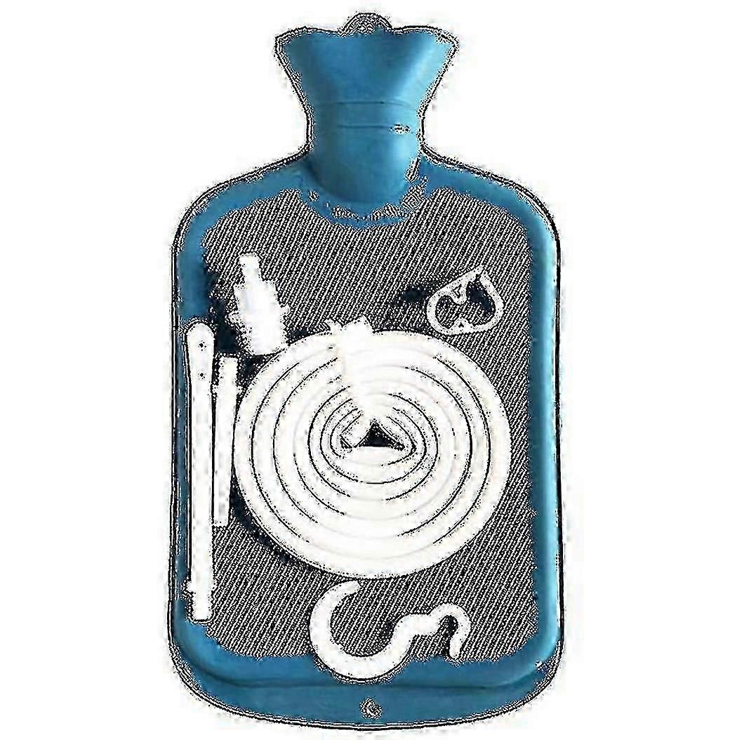 Colon Cleanse Enema Bag With Tubing Water Bottle Shower Douche & Home Adult Enema Kit Linglai