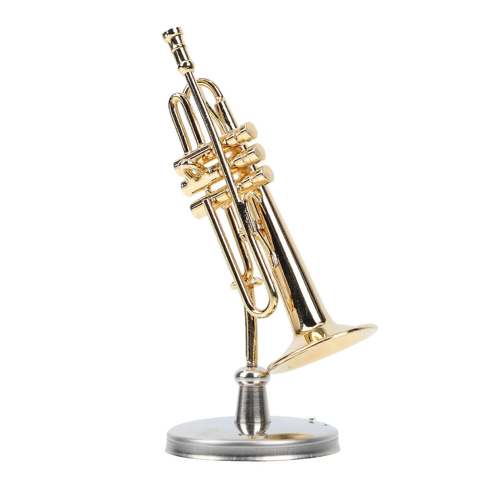 Mini Trumpet Model Decoration For Kids Family 1 Set