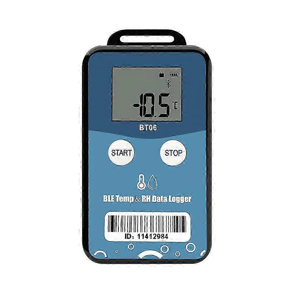 Mini registratore di dati di umidità e temperatura con sensore interno a 32000 punti e registrazione Bluetooth a lunga distanza