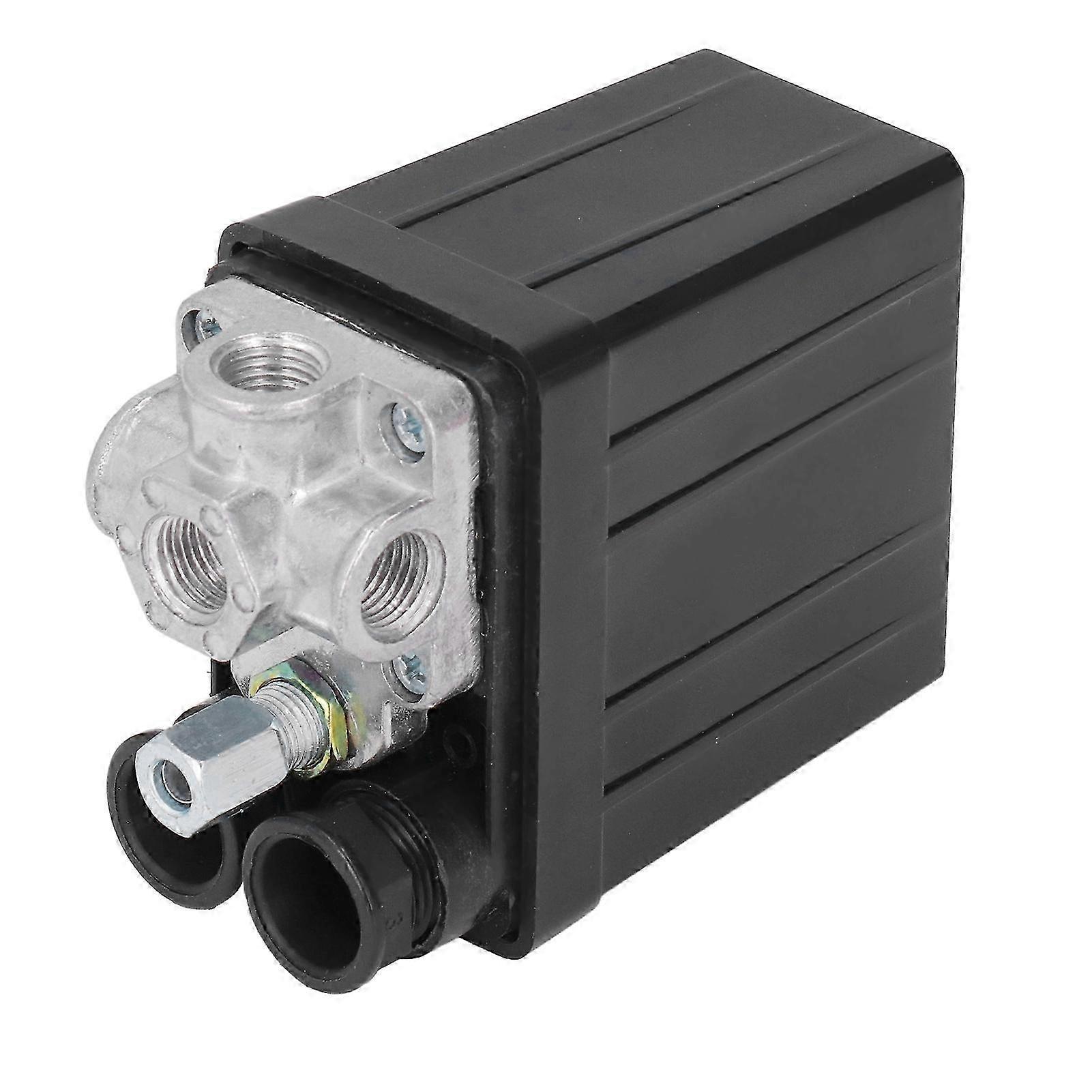 Automatic Valve Pressure Switch for Air Compressors, 4 Holes, 90-125 PSI, 220V/380V Accessory