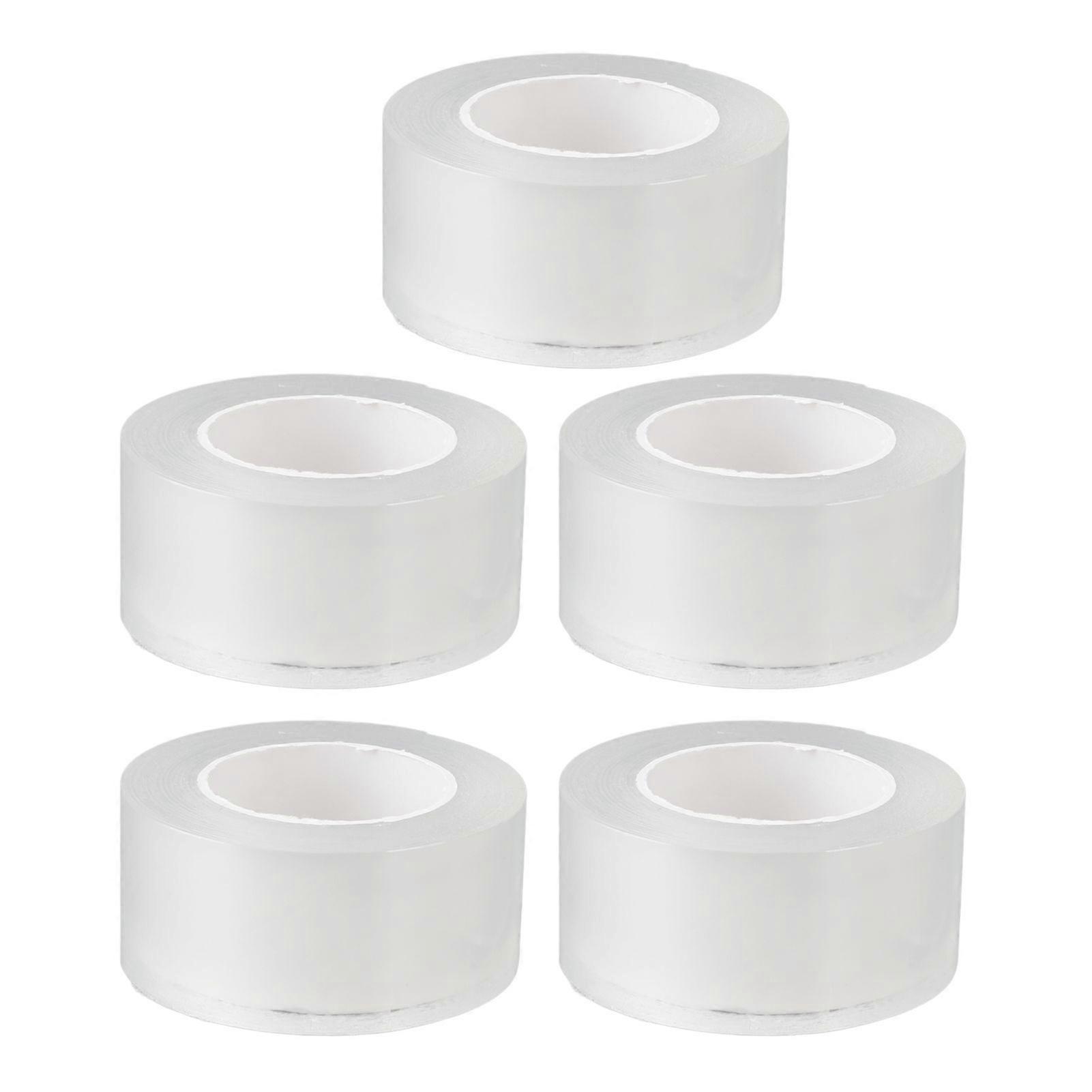 2025 Latest Model  5 Roll Double Sided Tape Transparent Non Slip Elastic