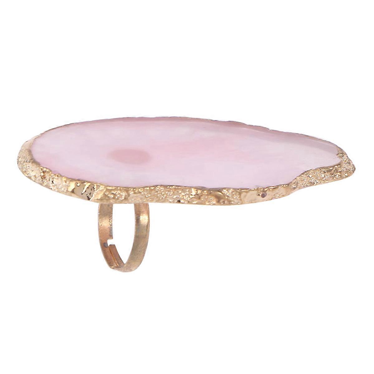 Paint Palette Ring Pink Resin For Professional Painters 1Pcs