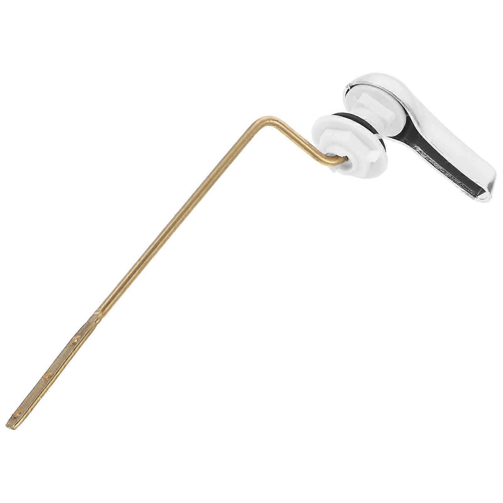 Flush Lever Toilet Handle Replacement for Bathroom, Home, Hotel Easy Install, Side Mount, Durable Construction for Standard Tanks