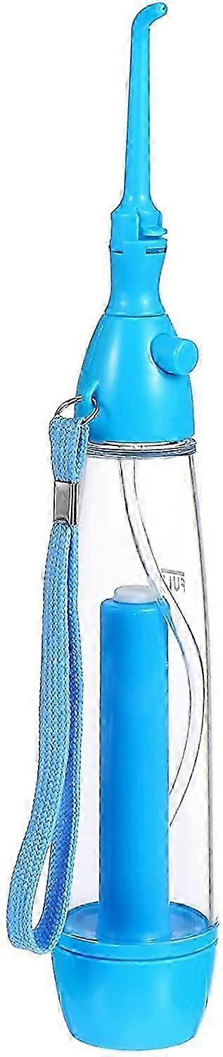 1pc Portable 70ml Manual Teeth Cleaner Water Flosser Water Pick Teeth Cleaner Useful Water Flosser Teeth Cleaning Tool Portable Water Floss Great for