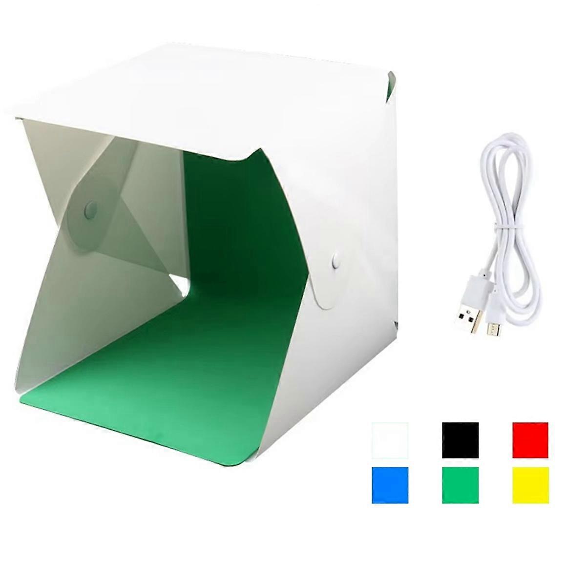 Lightbox Light Box Mini Photo Studio Box Photography Box Light Studio Tent Box Kit Multiple Color Backdrops