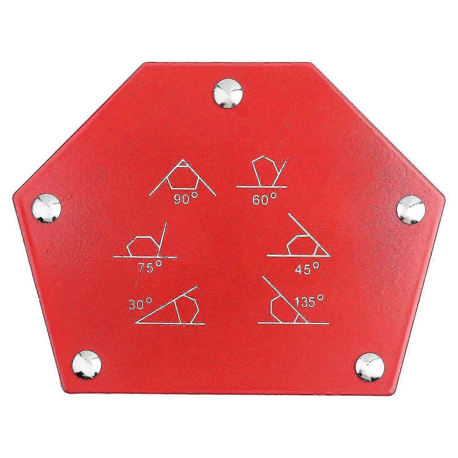 1Pc Multiangle Six Sides Welding Magnet Holder Arrows Magnetic Welder Fixing Tool