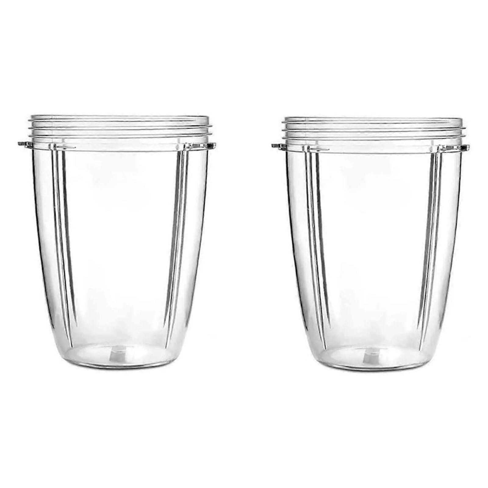 24oz Cup for Nutribullet 600W 900W Blender Juicer, Replacement Parts, Pack of 2, Compatible Accessories