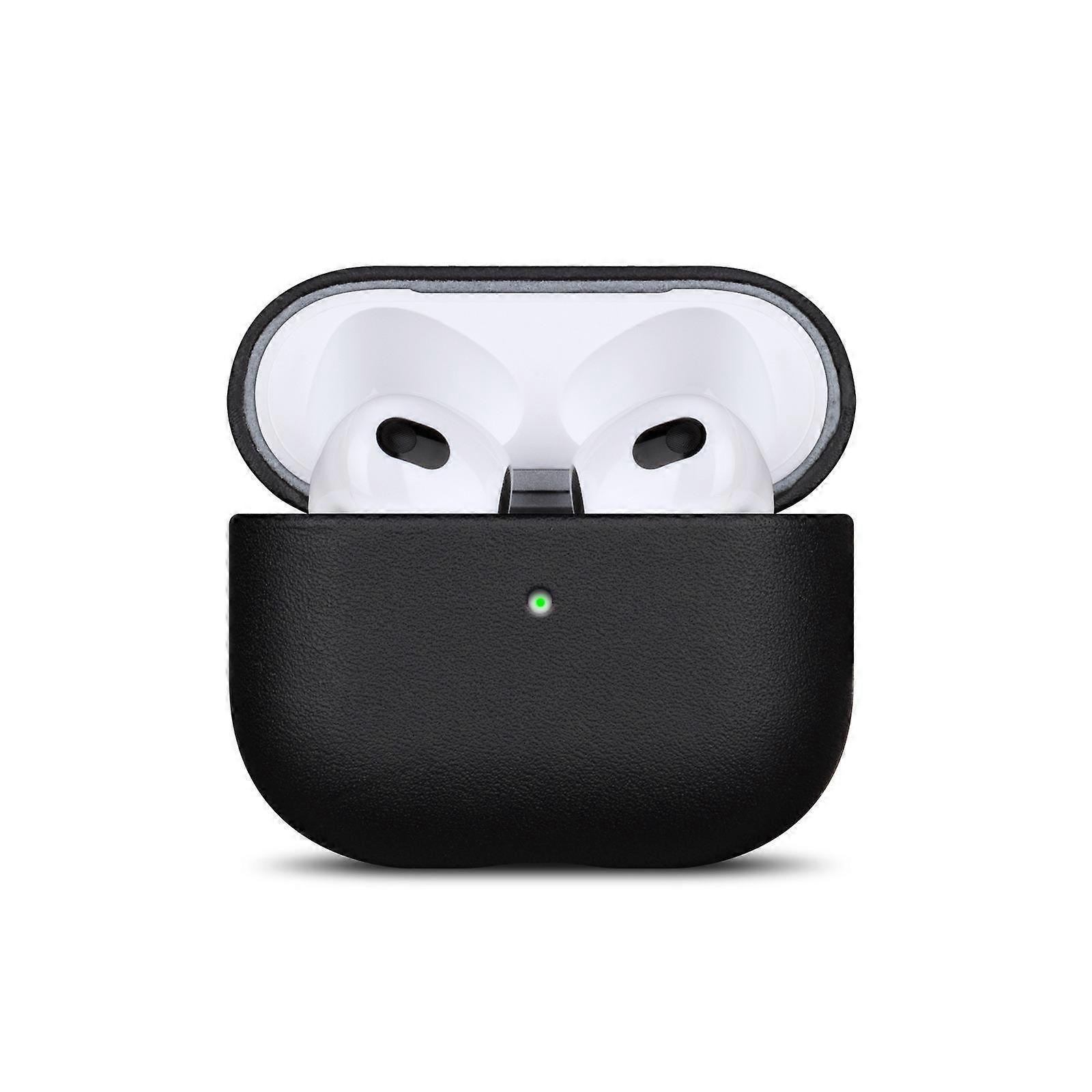 Full-grain Leather Earbuds Protective Case