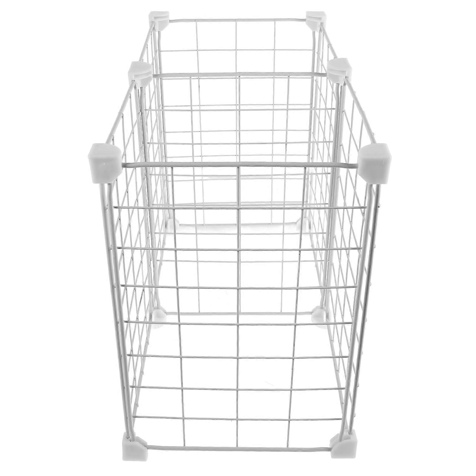 Freezer Storage Bins Wire Baskets for Deep Freezers Efficient Cold Air Isolation Strong Construction for Food Organization and Easy Access