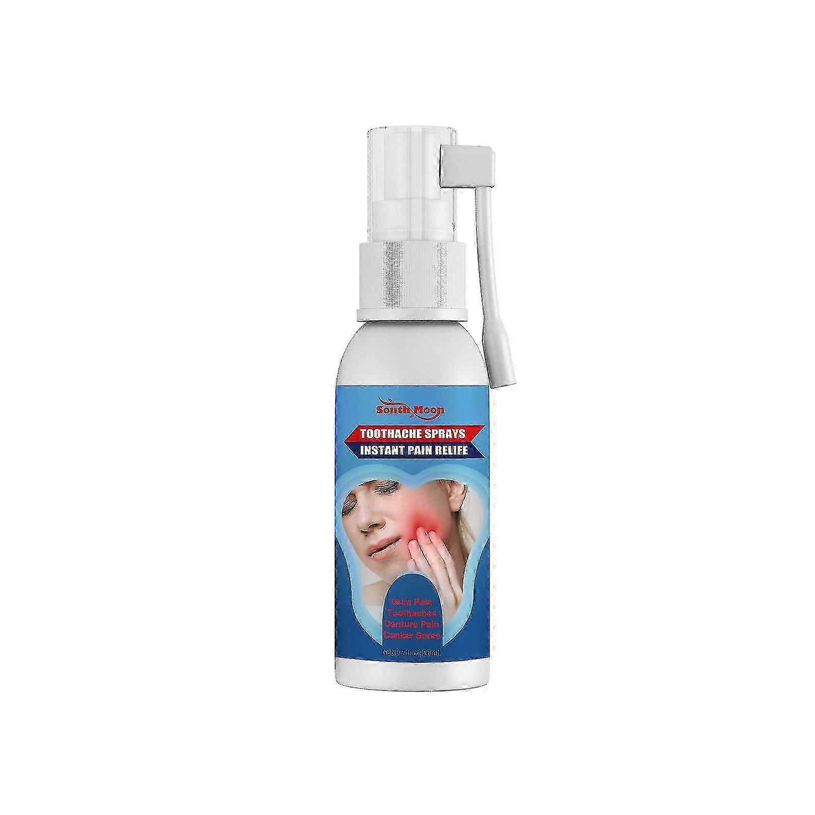 Toothache Spray Instant Pain Relief Στοματική Φροντίδα Δοντιών Αποτελεσματική Οδοντιατρική Θεραπεία 20ml