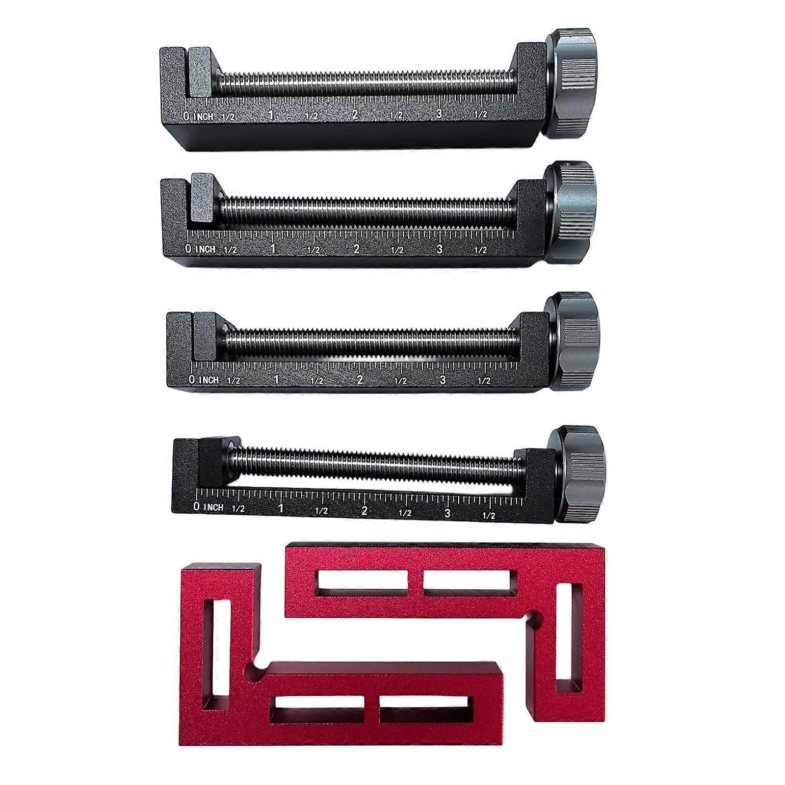 Lightweight Reinforced G Clamp 5 Level Tension Control Secure Fastening Indoor Outdoor Applications Secure Hold 60mm