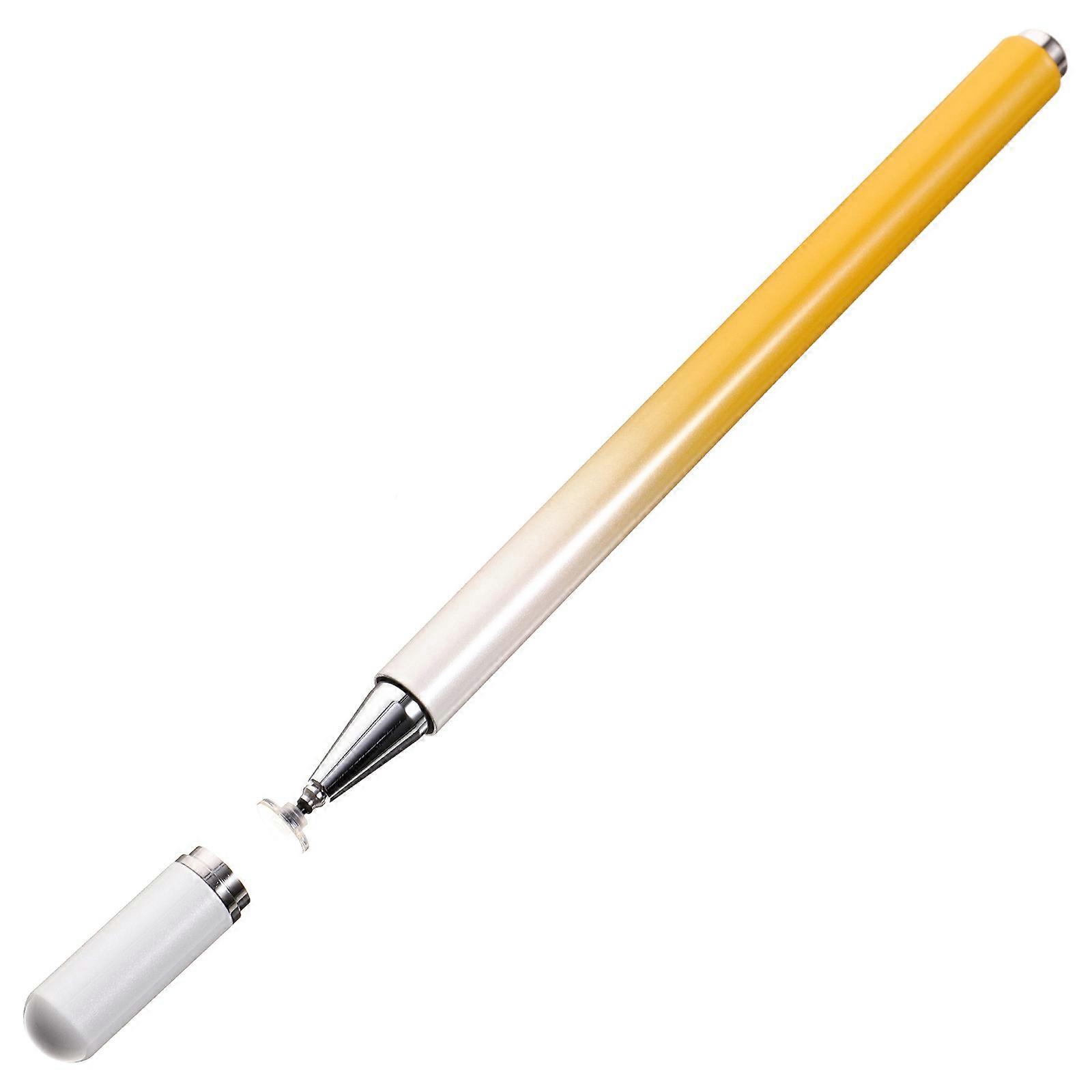 Touch Screen Compatible Stylus Pen Yellow White Gradient To Yellow 13.7X0.9X0.9CM Screen Drawing Artists