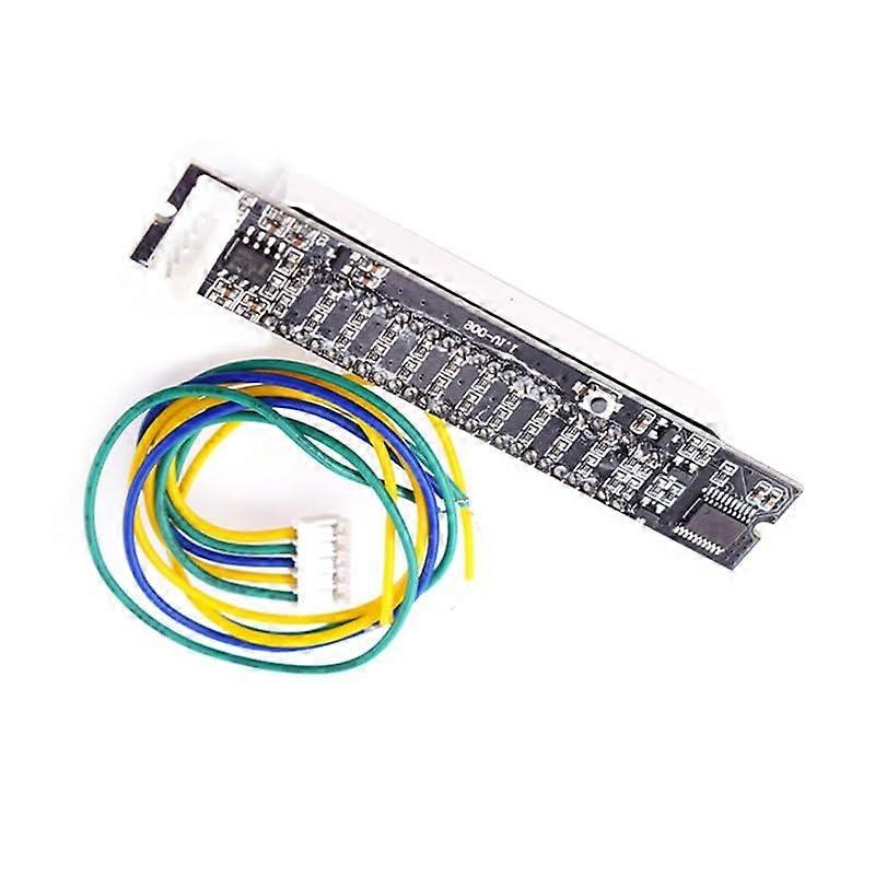12-Stage LED Music Level Indicator Module Stereo Amplifier Adjustable Light Music Spectrum Analyzer