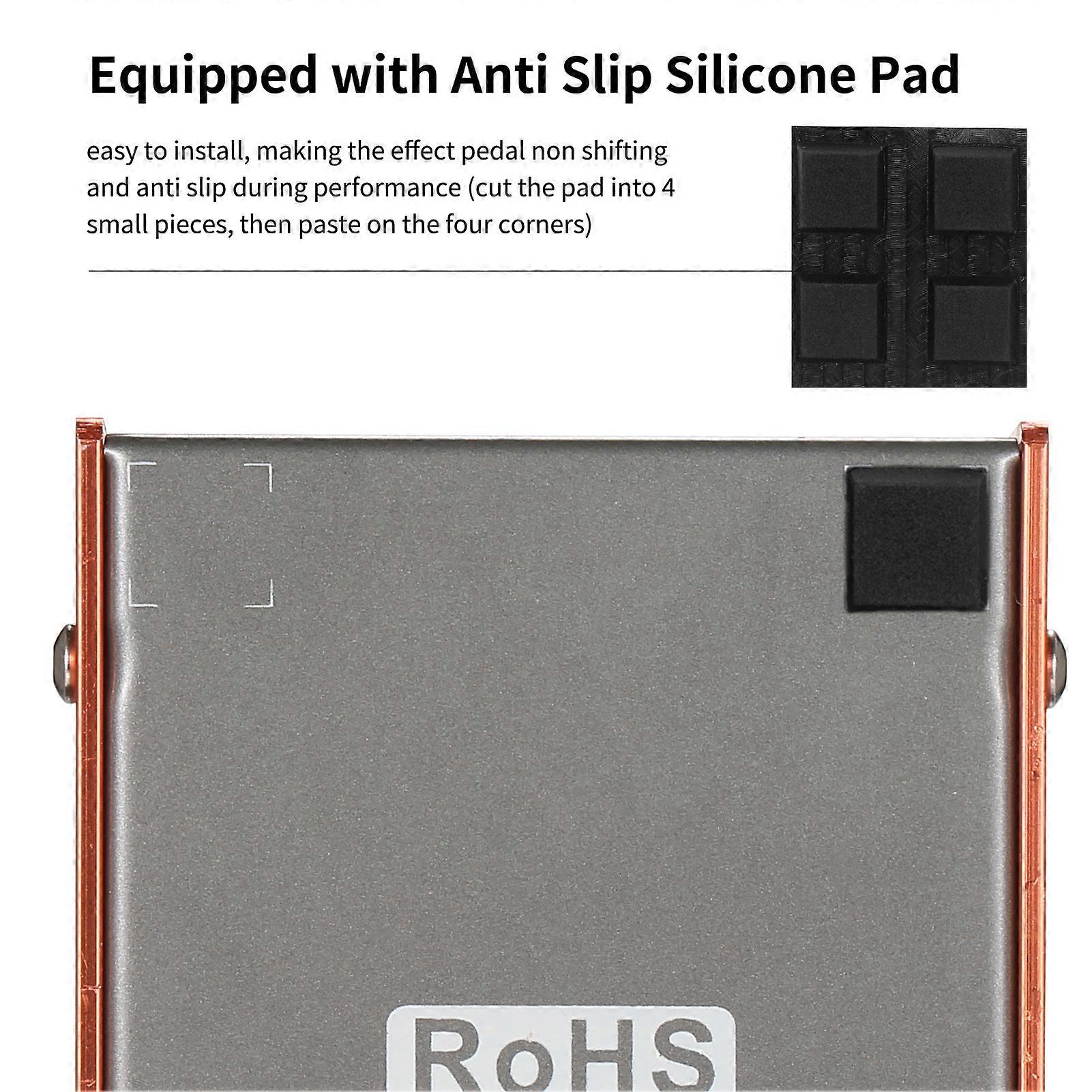 IRIN Overdrive Effect Pedal with Normal/Compression Modes Toggle Switch Low/High/Volume/Drive 4 Control Knobs for Electric Guitar - ZIP AMP