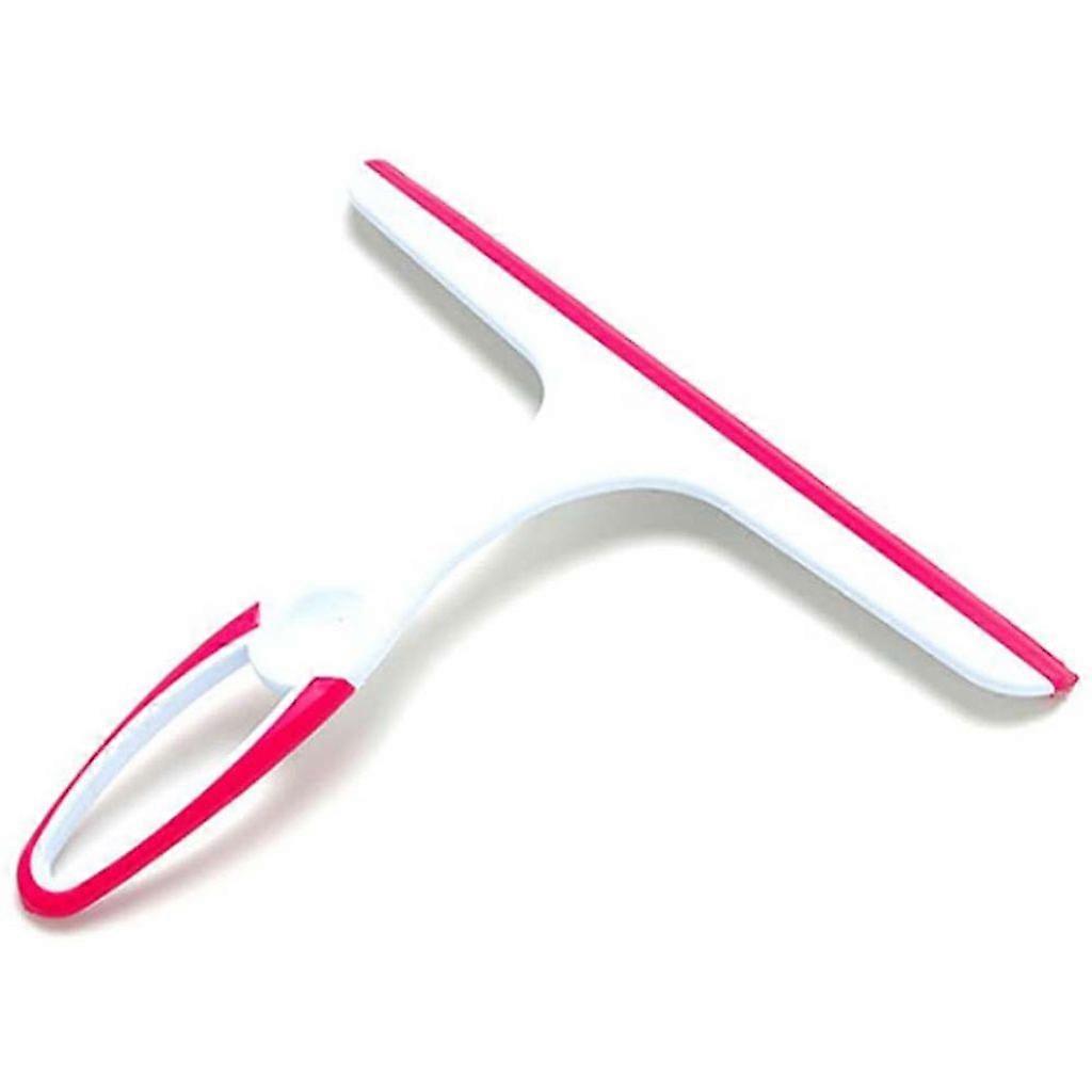Shower scraper and shower scraper wall holder for cleaning shower door, bathroom, kitchen, glass, car